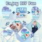 CY2SIDE 24 Set Polar Animal Glove Stickers Scene for Kids Make A Polar Glove Sticker Scene with Polar Animal Make Your Own Polar