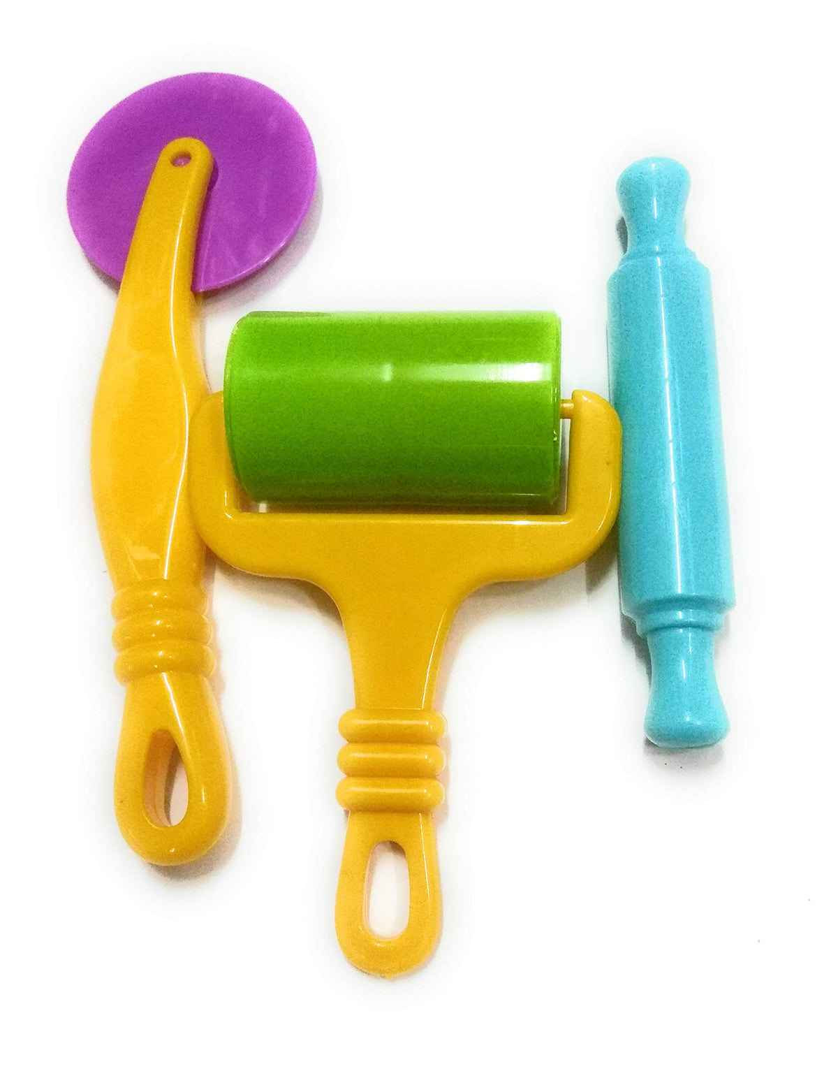 Arham Mktg Different Shapes And Sizes Plastic Art And Clay Tools Set Of 3