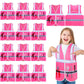 Panitay 12 Pcs Kids Community Helper Dress Up Vest, Boy & Girl Career Cosplay Party Costume For Toddlers Occupation Role Play(Pi