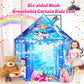 Mnagant Ice Castle Play Tent for Girls, Large Indoor/Outdoor Playhouse, 51" x 40", Portable Polyester with Carrying Bag, Ages 3-12