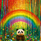 Ravensburger Puzzle Moment: Bamboo Panda 200 Piece Jigsaw Puzzle for mature-themeds - 12001322 - Handcrafted Tooling  Made in Germany  Every Piece Fits Together Perfectly