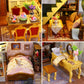 Spilay Dollhouse DIY Miniature Wooden Furniture Kit Mini Handmade Big Castle Model 1:24 Scale Creative Doll House Toys for mature-themed Gift