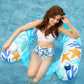 Jasonwell Inflatable Pool Float Chair - Pool Floaties Floating Pool Chair Lounge Floats for Swimming Pool Water Chair Pool Loung