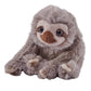 Wild Republic Pocketkins Eco Sloth, Stuffed Animal, 5 Inches, Plush Toy, Made From Recycled Materials, Eco Friendly