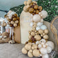 Partywoo Coffee Brown Balloons, 100 Pcs 12 Inch Boho Brown Balloons, Brown Balloons For Balloon Garland Or Balloon Arch As Party Decorations, Wedding Decorations, Baby Shower Decorations, Brown-F09