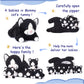 Ikasa Mommy Cat Stuffed Animal Mom And Baby Plush Toy,Cute 16' Soft Cuddly Huggable Toys With Little Mini Babies Kitten,Gifts For Kids Girls Boys