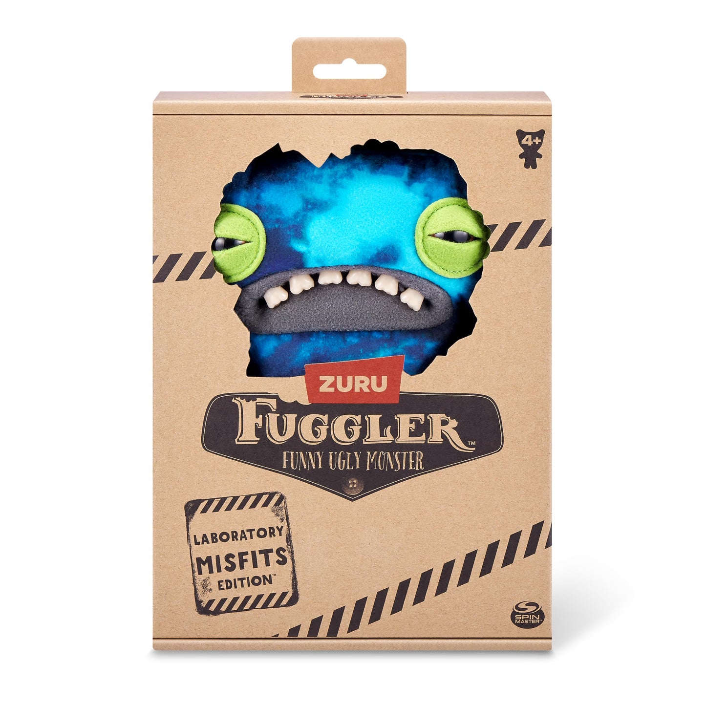 Fuggler Laboratory Misfits by ZURU Funny Ugly Monster, Plush, Collectible, Silly, Toy (Wide Eyed Weirdo)