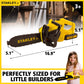 Red Toolbox Stanley Jr Battery Operated Delux Chainsaw,Yellow