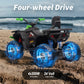 Hikiddo Kids Atv 4 Wheeler, 24V 4Wd Electric Atv Ride On Toy For Big Kid W/ 2-Seater, 4X200W Motor, 5.6Mph Max Speed - Blue