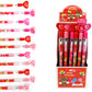 TINYMILLS 24 Pcs Valentines Day Heart Multi Point Pencils Party Favors Goodie Bag Stuffers Classroom Exchange Valentines Day P