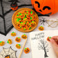 JUNEBRUSHS 65 Pcs Halloween Erasers, Large Cute Halloween Eraser Bulk for Kids Halloween Party Favors Cute Pumpkin Pencil Eraser