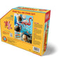 Madd Capp Lil' Flamingo 100 Piece Jigsaw Puzzle For Ages 5+ - 4009 - Unique Animal-Shaped Border, Poster Size When Completed, Oversized Puzzle Pieces For Easy Handling, Includes Educational Fun Facts