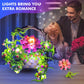 ZQJKLE Flower Basket Building Set with LED String Light  Flower Bouquet Building Blocks Wall Decor for Boys Girls Age 3+  Teen  mature-themed  Gift for Mother's Day  Christmas etc.