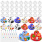 50 Pcs 2 Inch White Blank Rubber Ducks In Bulk Valentines Day Gifts For Kids Ducks With Pens Of 24 Colors Float Squeak Funny Rubber Duck Bath Shower Toy Birthday Gift Activities Themed Party Favor