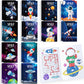 24 Pcs Outer Space Themed Mini Coloring Books Party Favors Alien Small Drawing Book Bulk For Kids Solar System Astronaut Party G