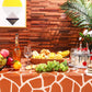 Animal Safari Tablecloth Jungle Animal Theme Tablecover Tiger Zebra Giraffe Print Table Cover Tropical Leaf Tablecloth Party Sup