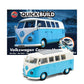 Airfix Quickbuild Volkswagen Light Blue Camper Van Brick Building Model Kit, Multicolor