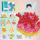 Mystoneer Poke Art Kits For Kids, Fabric Art Frenzy For Kids, Enchanted Fabric Art Set Crafts For Girls Ages 4-8, 6-8, 8-12, 5,