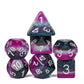 Hddais 7Pcs Asexual-Pride Polyhedral Dnd Dice Set, Homosexual Flag D&D Dice For Rpg And Other Table Games