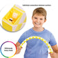 Cubidi® Magic Snake Cube | Fidget Snake Toy For Kids | Travel Toys For Kids Ages 4-8 | Great Gift For Boys And Girls Birthday, Christmas, Stocking Stuffers - 48 Blocks | 0.9 Inch X 0.7 Inch | Yellow