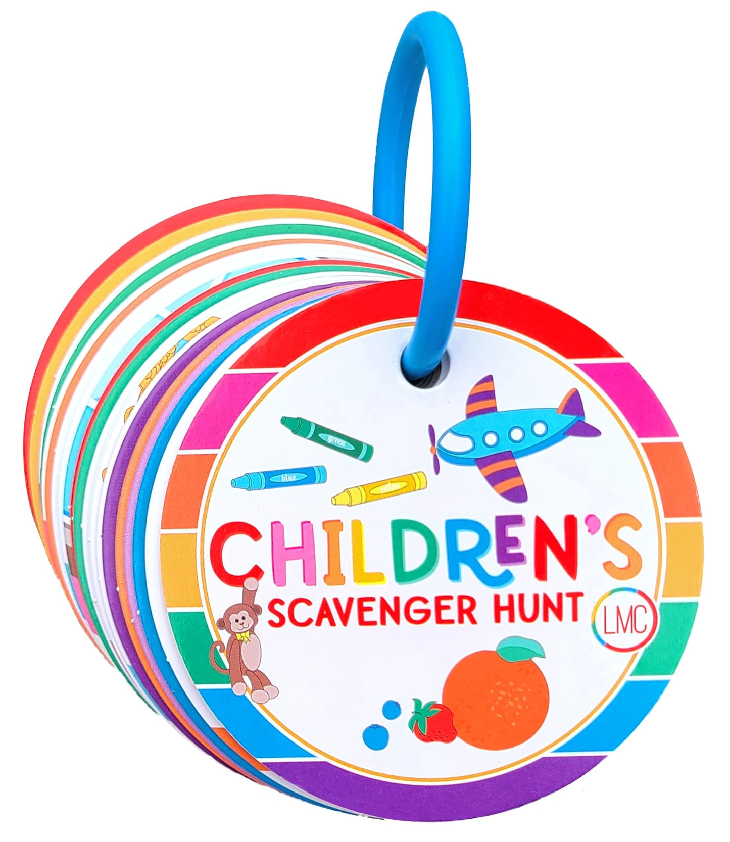 Lmc Products Children'S Scavenger Hunt Cards | Toddler Activities For 2, 3 Year Olds & Up | Toddlers Activity | Learning Games For Kids (Classic)