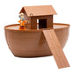 Bible Toys Noah's Ark Playset - 17 Pieces with Noah & 14 Animals, Medium Size, Multicolor Plastic