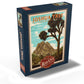 MyPuzzle Joshua Tree National Park - Where Trees Thrive in The Desert  Vintage Travel Poster - enhanced 1000 Piece Jigsaw Puzzle for mature-themeds