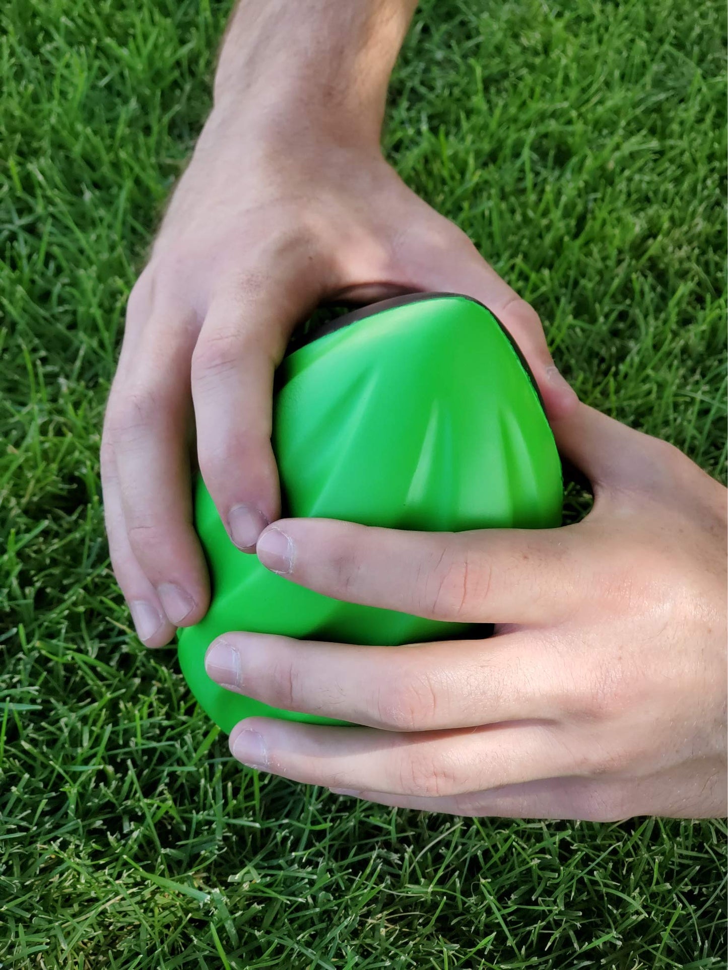 Lmc Products 7' Spiral Mini Football For Kids 4 Pack - Kids Football - Foam Footballs For Kids - Soft, Small Footballs For Kids (Red, Yellow, Blue And Green)