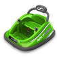 Serenelife 12V Electric Bumper Car For Kids - Remote Control Option, 360 Spin, Led Lights, Safety Belt, Kids Toddler Baby Bumper