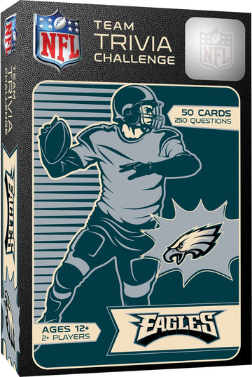 MasterPieces Game Day - NFL Philadelphia Eagles - Team Trivia Challenge  Officially Licensed