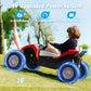 ANPABO 24V Ride on Toys for Big Kids 2 Seater, 4x200W, Ultra Spacious Seat, EVA Tires, Max 5.1 MPH, Ride On Truck w/Parent Remot