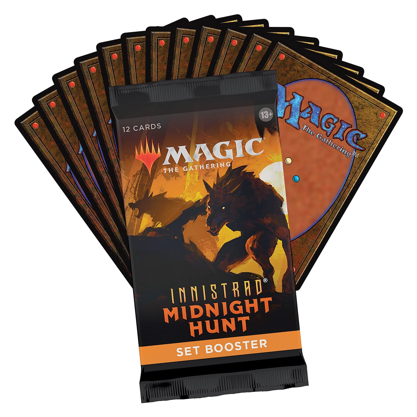Magic: The Gathering Innistrad Midnight Hunt Set Booster Box - 12 Count (Pack of 30) - Model C89530000 - Paper