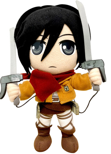 Great Eastern Attack On Titan 9.5' Mikasa Ackerman Plush