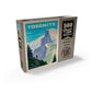 MyPuzzle Yosemite National Park: Half Dome Vista  Vintage Poster - enhanced 500 Piece Jigsaw Puzzle for mature-themeds