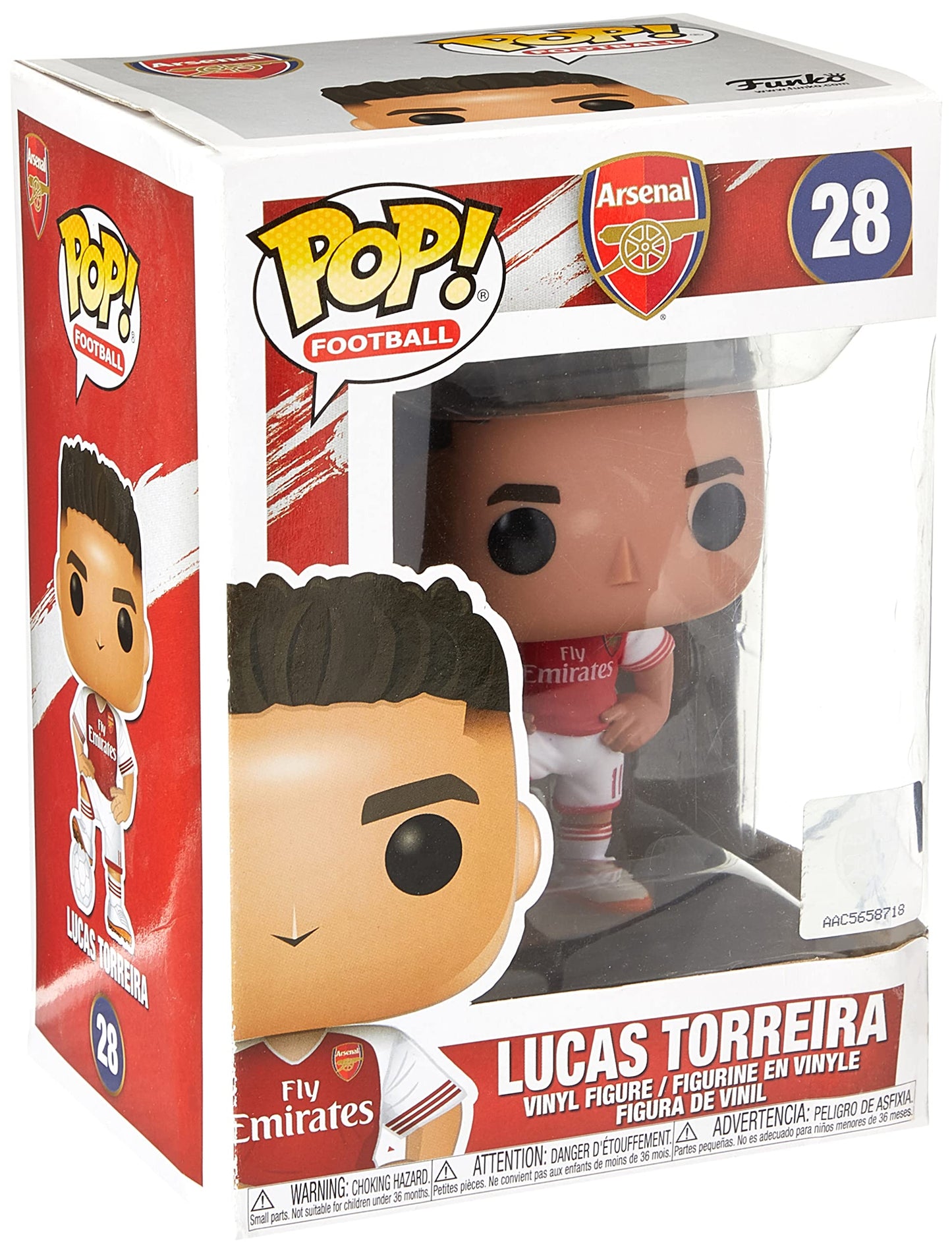 Funko Pop Football: Arsenal - Lucas Torreira
