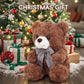 Vanlinny New Teddy Bear Stuffed Animal, Valentines Day Gifts For Kids Her Him Girlfriend Boyfriend, 8 Soft Stuffed Bear Plush To