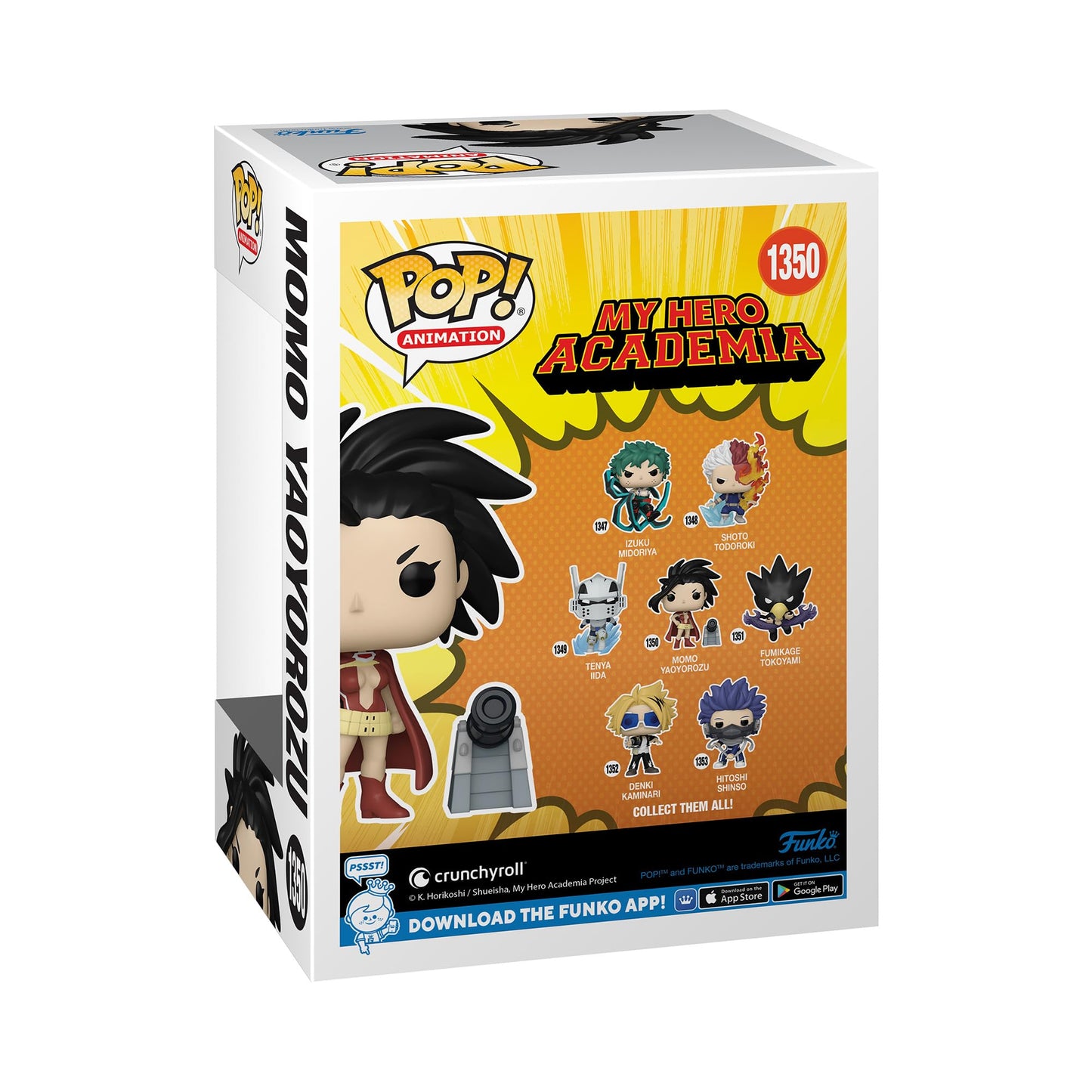 Funko Pop! And Buddy: Mha - Momo Yaoyorozu - (With Cannon) - My Hero Academia - Collectable Vinyl Figure - Gift Idea - Official Merchandise - For Kids & Adults - Anime Fans
