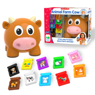 The Learning Journey: Learn With Me – Animal Farm – Teaching Toddler Educational Playset - Counting And Sorting - Preschool Learning Toys & Gifts For Boys & Girls Ages 2-5 Years