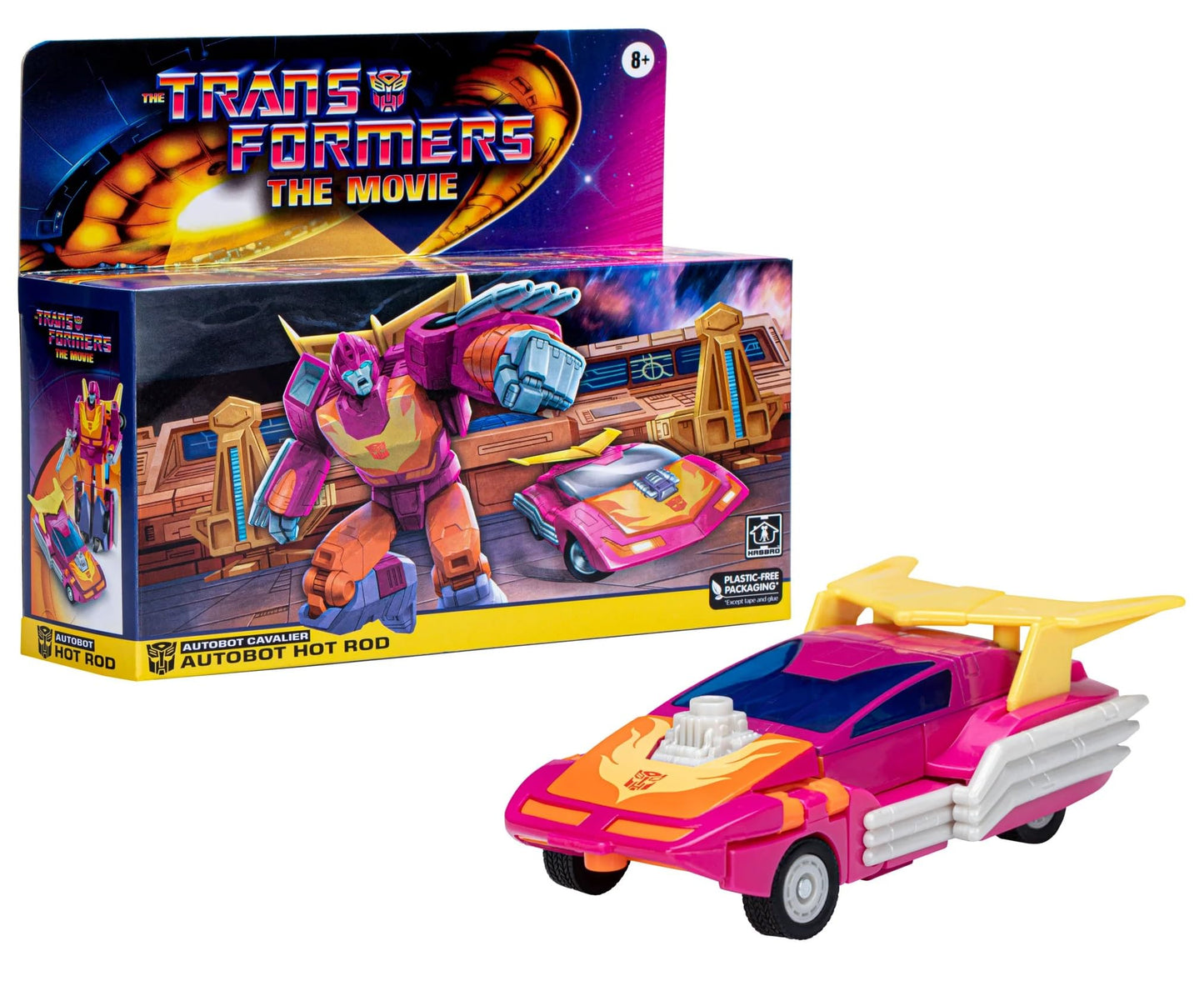 Transformers The 1986 Movie G1 Retro Reissue Autobot Hot Rod 6.0 In Action Figure Exclusive