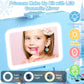 Yasinkidz 57 In 1 Kids Makeup Kit With 3-Color Led Mirror, Real Washable, Perfect Girl Birthday Gift, Age 3+