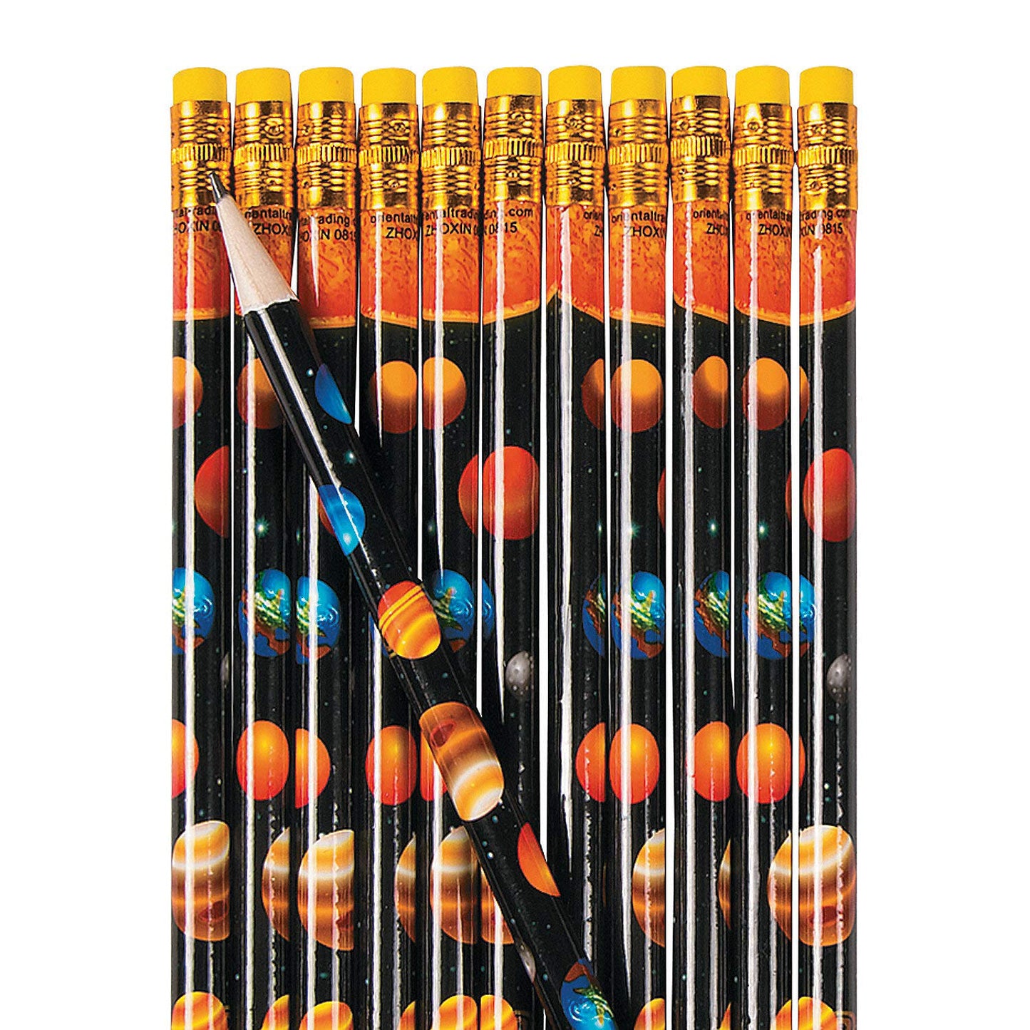 Fun Express Solar System Pencils  VBS Vacation Bible School Supplies/Decor  Educational and Learning Activities for Kids  24 