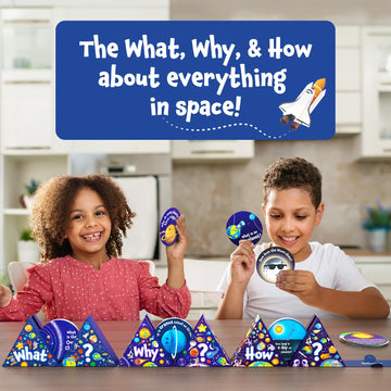 Skillmatics Flash Cards - Science Snippets Space, Learning Aids & Educational Toys For Boys & Girls, Gifts For Ages 7, 8, 9 & Up, 70+ Cards