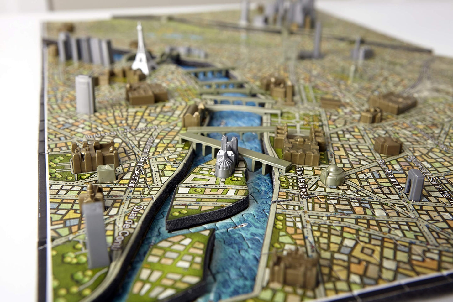 4D Cityscape Paris Time Puzzle