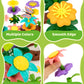 Funsland Flower Garden Building Toys For Girls: 322 Pcs Kids Gardening Kit Set Gifts For 3 4 5 6 7 Year Old Toddler