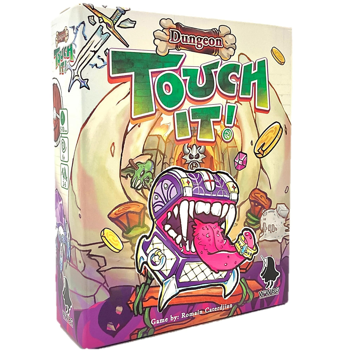 Wonderful World: Touch It! Dungeon  Sensory Party Card Game, Identify Pictures by Touch, Fun & Competitive, Family Ages 6+, 26