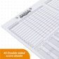 Continuum Games Bunco Score Sheets Refill, Double-Sided Sheets, Scores 6 Rounds For 12 Players Per Side, Essential For Scorekeeping Bunco Game Nights, Includes Bunco Rules, Bunco Party Supplies
