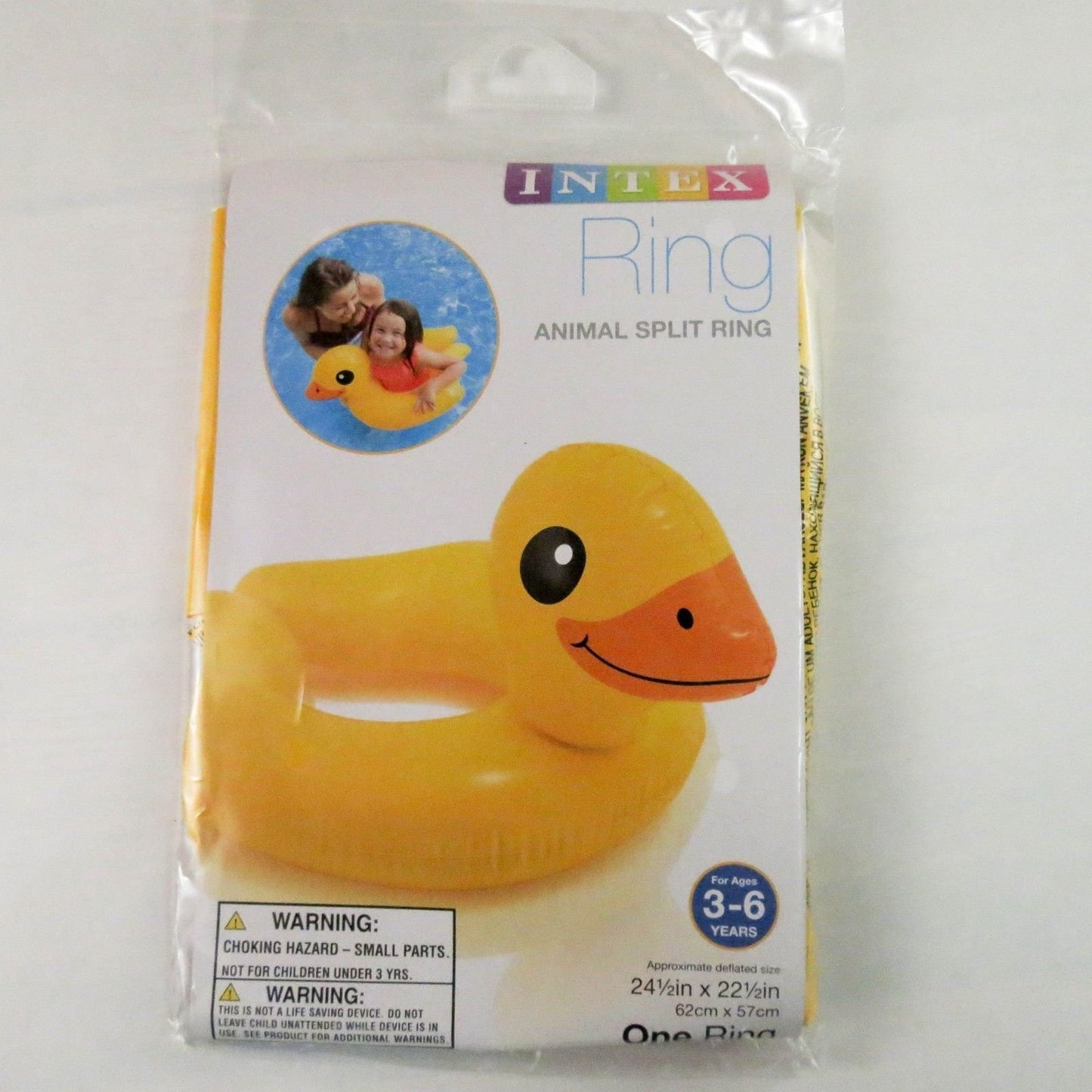 The Wet Set 59220Ep 24' X 22' Animal Split Swim Rings Assorted Styles