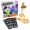 Fotorama Glow Hangman Game - Magnetic Word Guessing for Kids & Families, Green, Travel Size, Model 3136