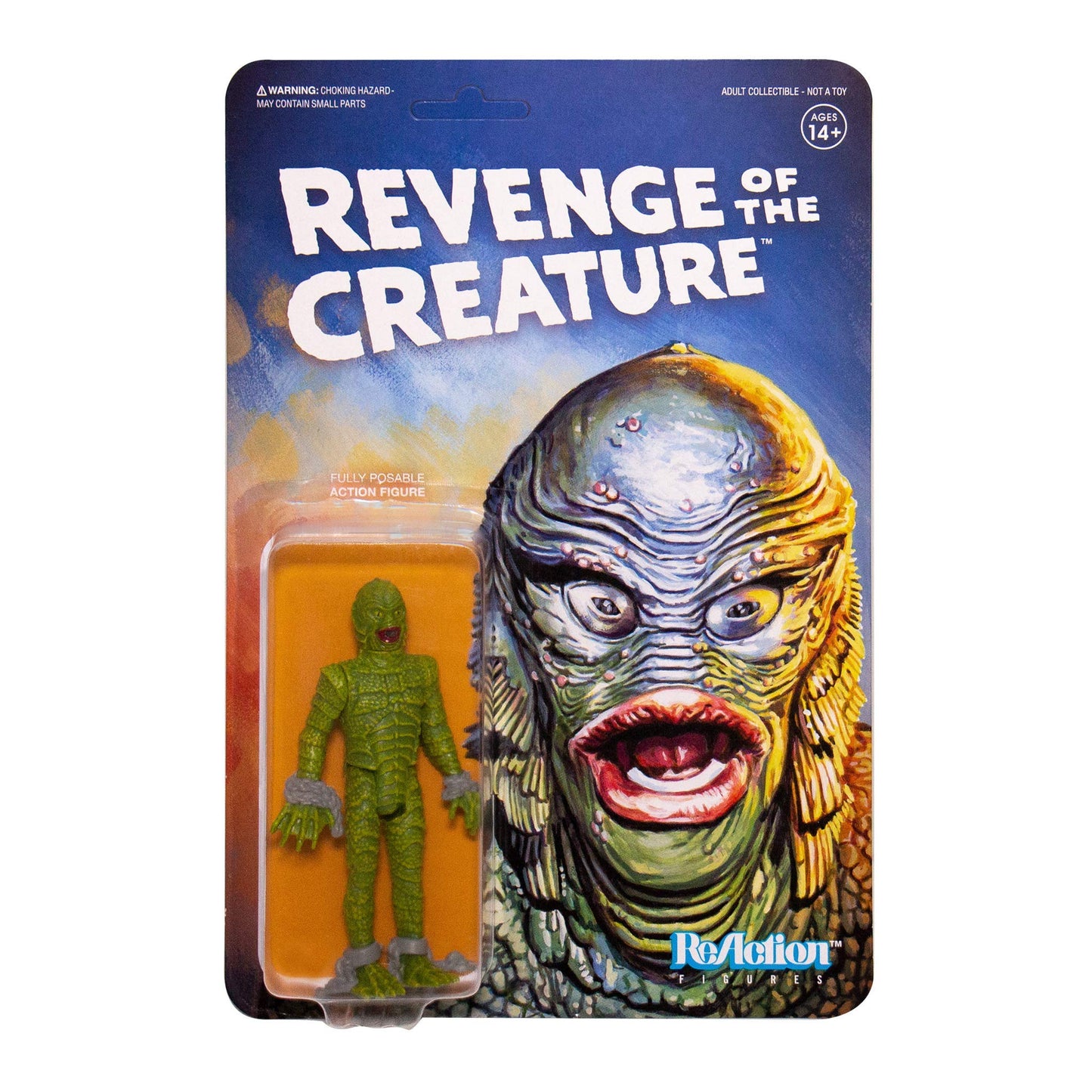 Super 7 Universal Monsters: Revenge Of The Creature Reaction Figure, Multicolor