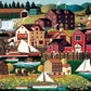 Buffalo Games 1000 Piece Jigsaw Puzzle - The Cambridge - Large Multicolor Paper Puzzle for Adults - Model 13324 - Perfect for Game Nights